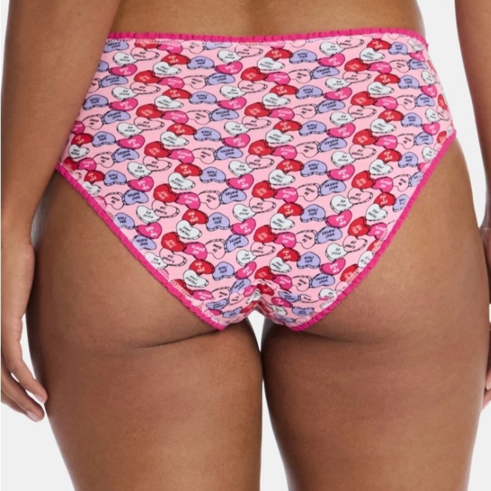 Valentine's Day Jersey Hipster Panties 7-Pack. Women size XL (16-18) New in Box. - Picture 3 of 16